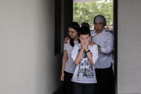 Natalia Sadikova with children