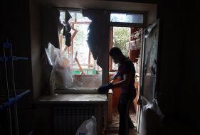 Consequences of the rocket attack on Kyiv