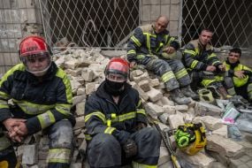 Consequences of hitting the building of the "Okhmatdyt" children's hospital