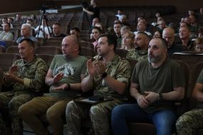 Participants of the solemn event