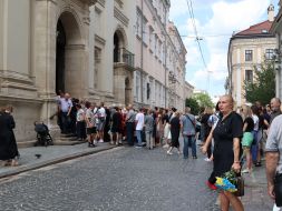 Farewell to Irina Farion in Lviv