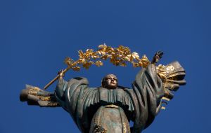 Monument of Independence (Bereginya)in Kyiv