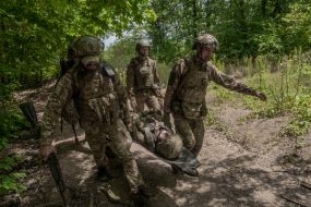 Soldier of the 3rd operational brigade "Spartan"