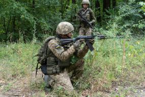 Soldier of the 3rd operational brigade "Spartan"