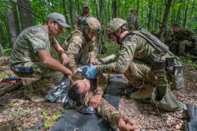 Soldier of the 3rd operational brigade "Spartan"