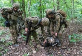 Soldier of the 3rd operational brigade "Spartan"