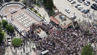 Farewell to Irina Farion in Lviv