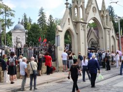 Farewell to Irina Farion in Lviv