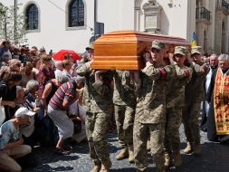 Farewell to Irina Farion in Lviv