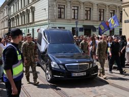 Farewell to Irina Farion in Lviv