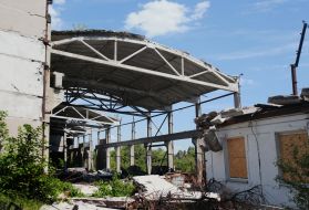 Consequences of Russian shelling of Mirnohrad in Donetsk region