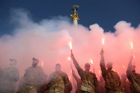 Rally in support of prisoners of war