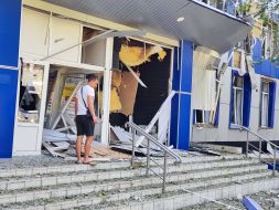 Наслідки обстрілу Покровська