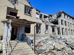 Наслідки обстрілу Покровська