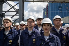 Employees of Khmelnytskyi Atomic Power Station