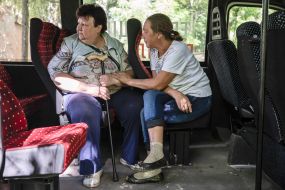 Evacuation of the civilian population in the border villages of the Sumy region