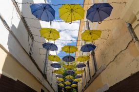 Umbrella Alley in Kharkov