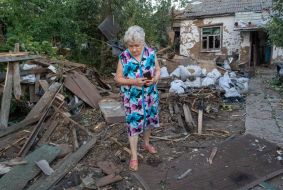 Consequences of the missile attack on Kharkov