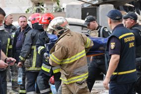 The consequences of the rocket attack on Lviv