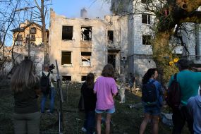 The consequences of the rocket attack on Lviv