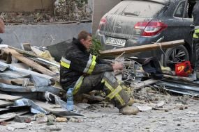 The consequences of the rocket attack on Lviv