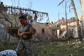 Наслідки ракетного обстрілу Львова