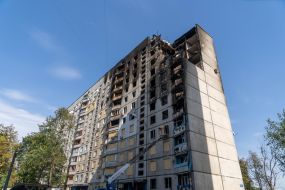 Багатоповерхівка, в яку 30 серпня влучила армія РФ