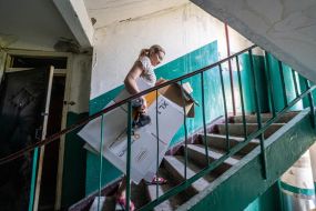 Багатоповерхівка, в яку 30 серпня влучила армія РФ