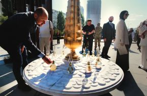 Opening of the Memorial to the Victims of the Genocide of the Crimean Tatar People