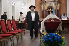 Funeral of Matityahu Samborsky