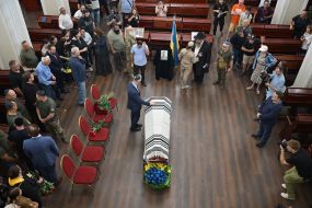 Funeral of Matityahu Samborsky