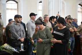 Funeral of Matityahu Samborsky