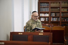 Funeral of Matityahu Samborsky