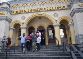 Funeral of Matityahu Samborsky