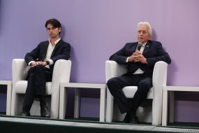 Майкл Дуглас  с сыном Диланом