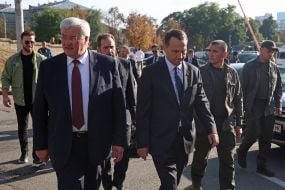 Andrii Sybiga and Radoslav Sikorskyi