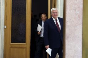 Andrii Sybiga and Radoslav Sikorskyi