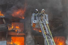 Consequences of shelling in Kharkiv