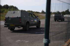 Презентация технологии дистанционного вождения военными транспортными средствами