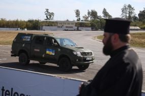 Презентация технологии дистанционного вождения военными транспортными средствами