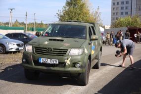 Презентация технологии дистанционного вождения военными транспортными средствами