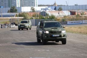 Презентация технологии дистанционного вождения военными транспортными средствами