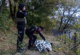 The police are conducting investigative actions at the place of death as a result of the shelling of a person in Kharkiv