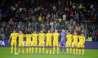 Soccer. Ukraine national team - Georgia national team
