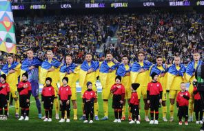 Soccer. Ukraine national team - Georgia national team