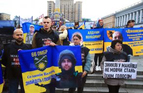 The action of the relatives of prisoners and missing persons