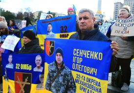 The action of the relatives of prisoners and missing persons