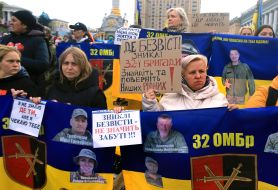 The action of the relatives of prisoners and missing persons