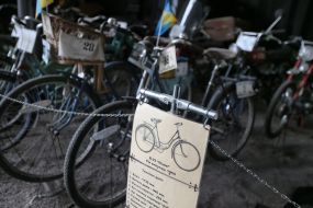 Велосипеди в музеї «Ретро Гараж»