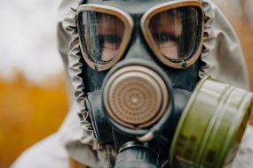 Training of military personnel of the radiation, chemical, biological protection platoon